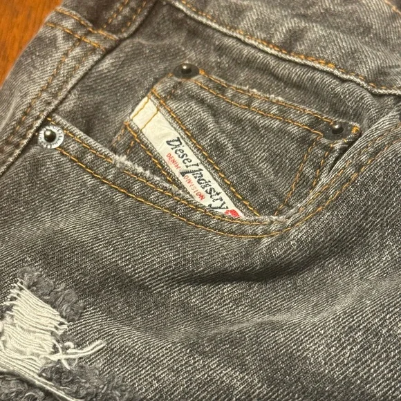 Baggy flared black jeans, Diesel inspired - Picture 5 of 7